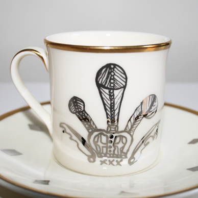 Queenie Coffee Cup & Saucer