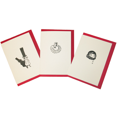 Box Set of Letter Press Cards